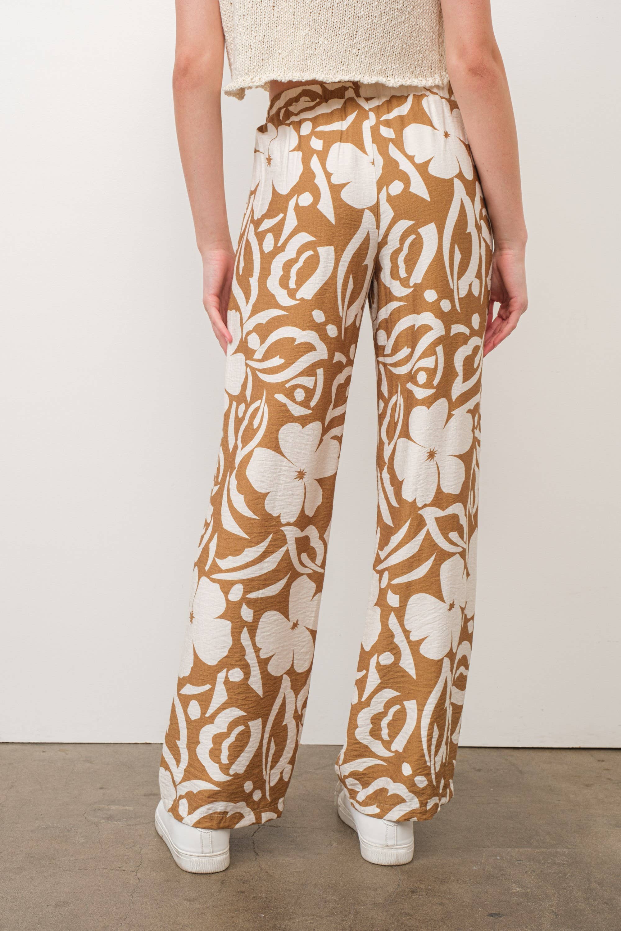 TROPICAL PRINT PANTS