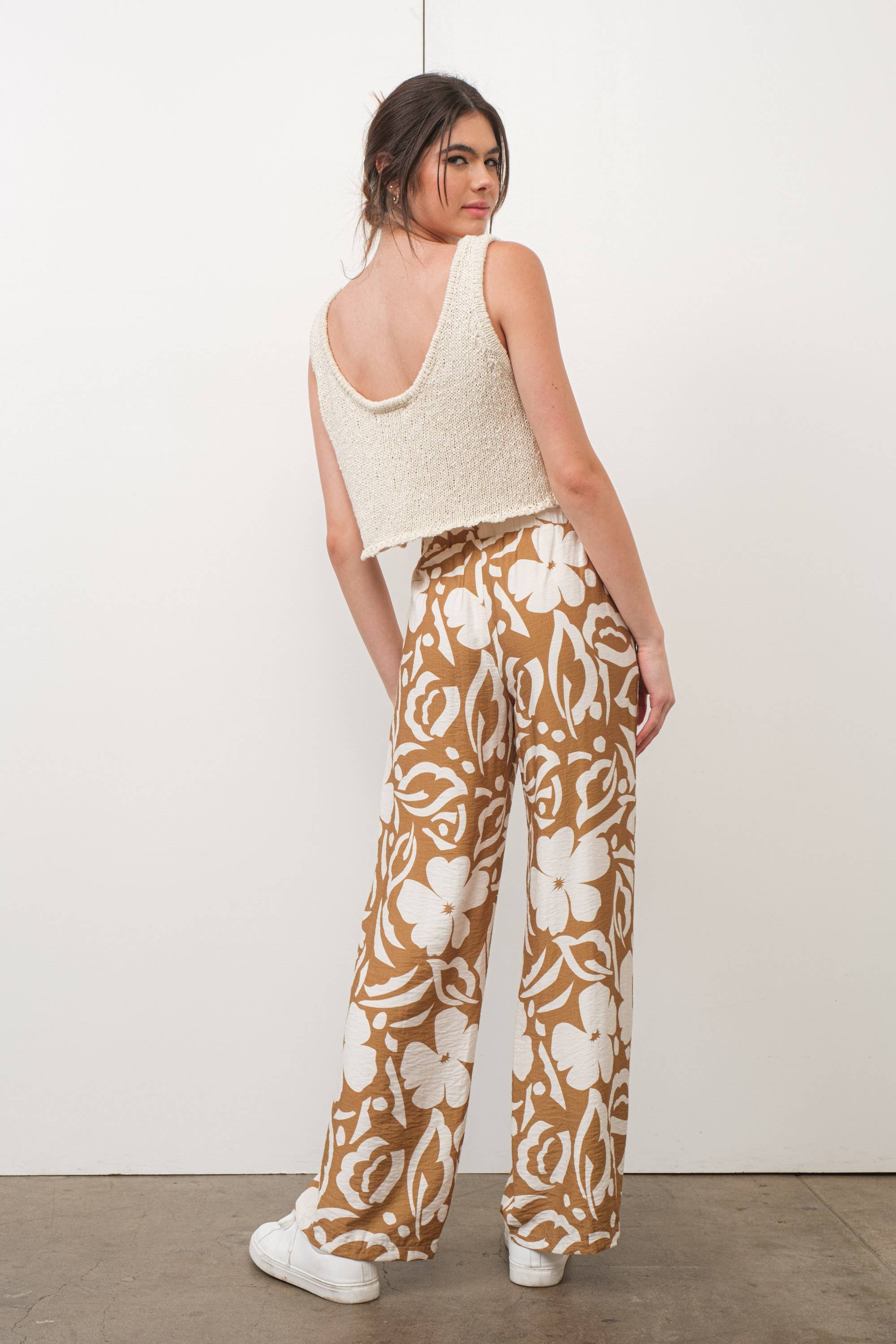 TROPICAL PRINT PANTS