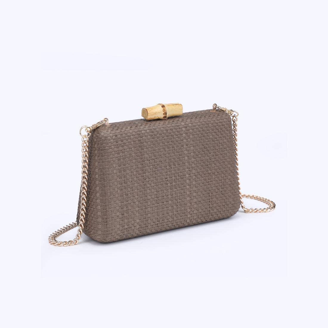 Melina Evening Bag: Mocha