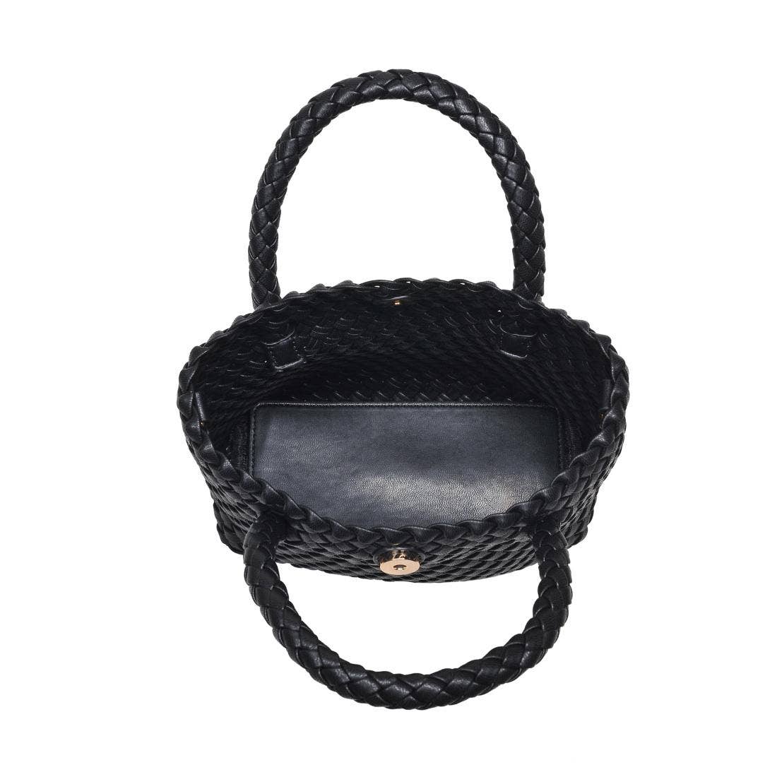 Leanna Woven Crossbody: White