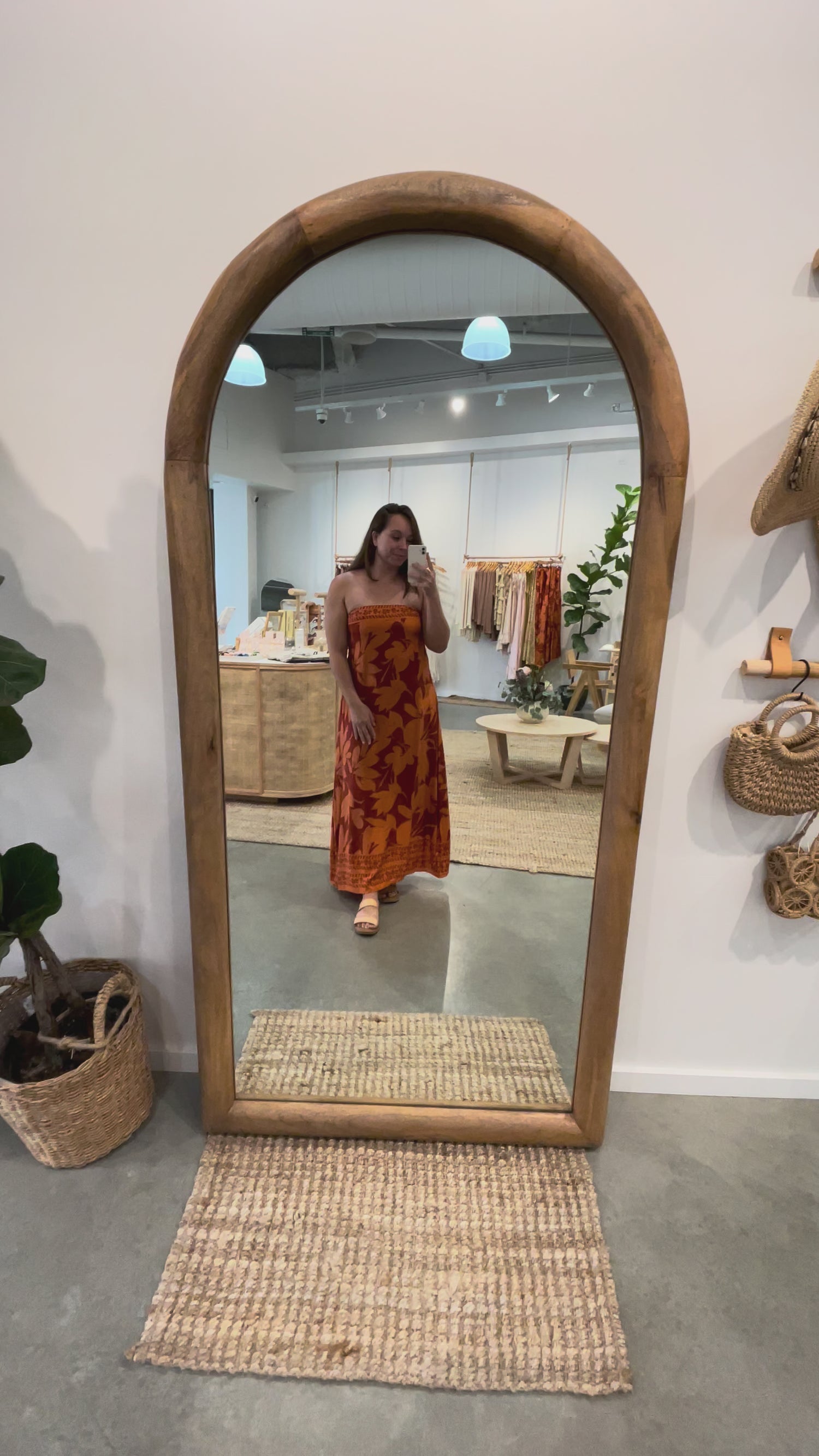 Bali Summer Strapless Dress