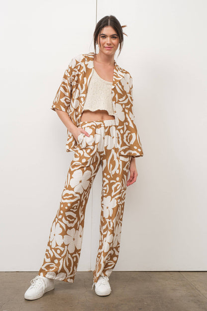 TROPICAL PRINT SHIRT