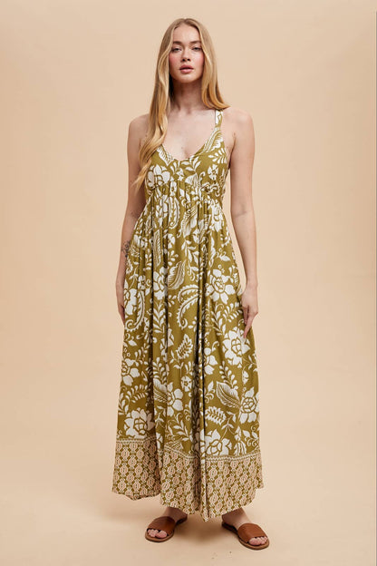RESORT Boarder Maxi Dress