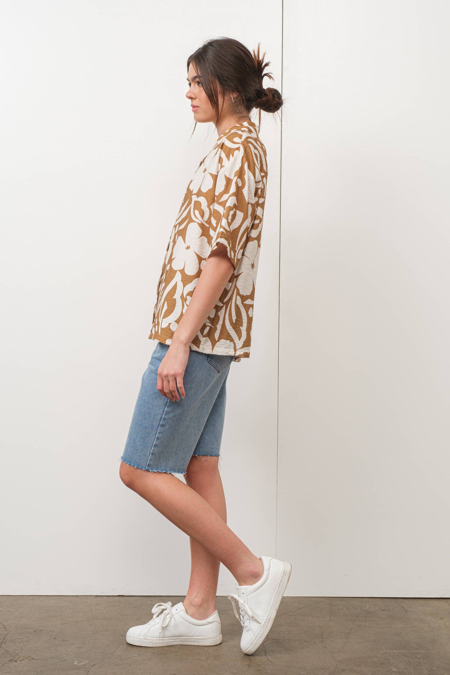 TROPICAL PRINT SHIRT