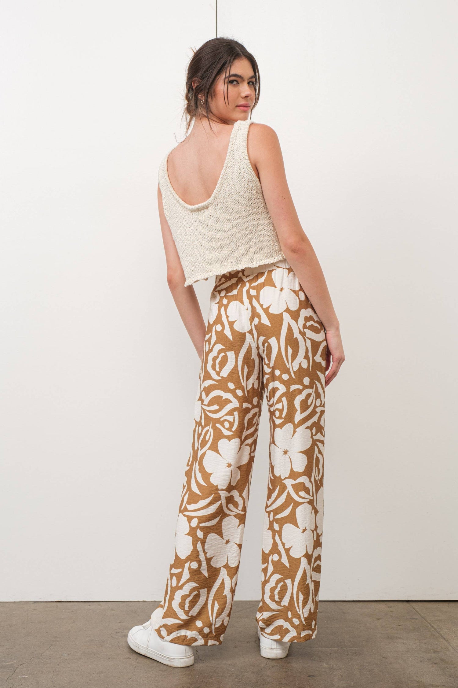 TROPICAL PRINT PANTS