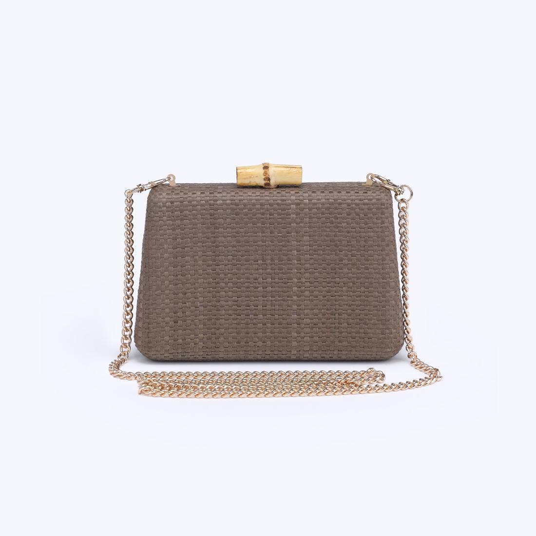 Melina Evening Bag: Mocha