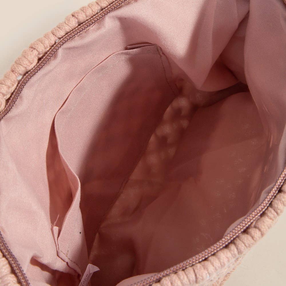 Crochet Clutch - Pink