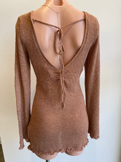 Santorini Knit Cover-up - Husk