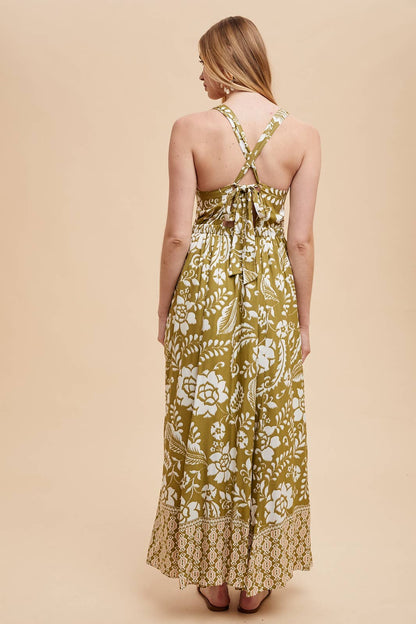 RESORT Boarder Maxi Dress