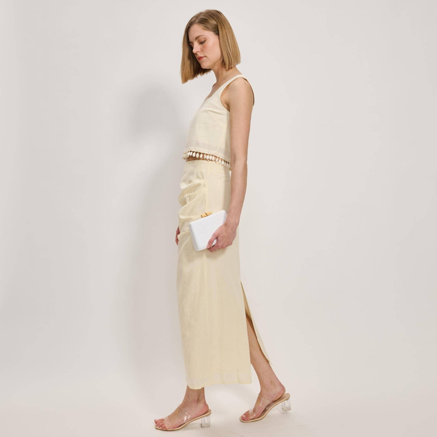 Melina Evening Bag: Mocha