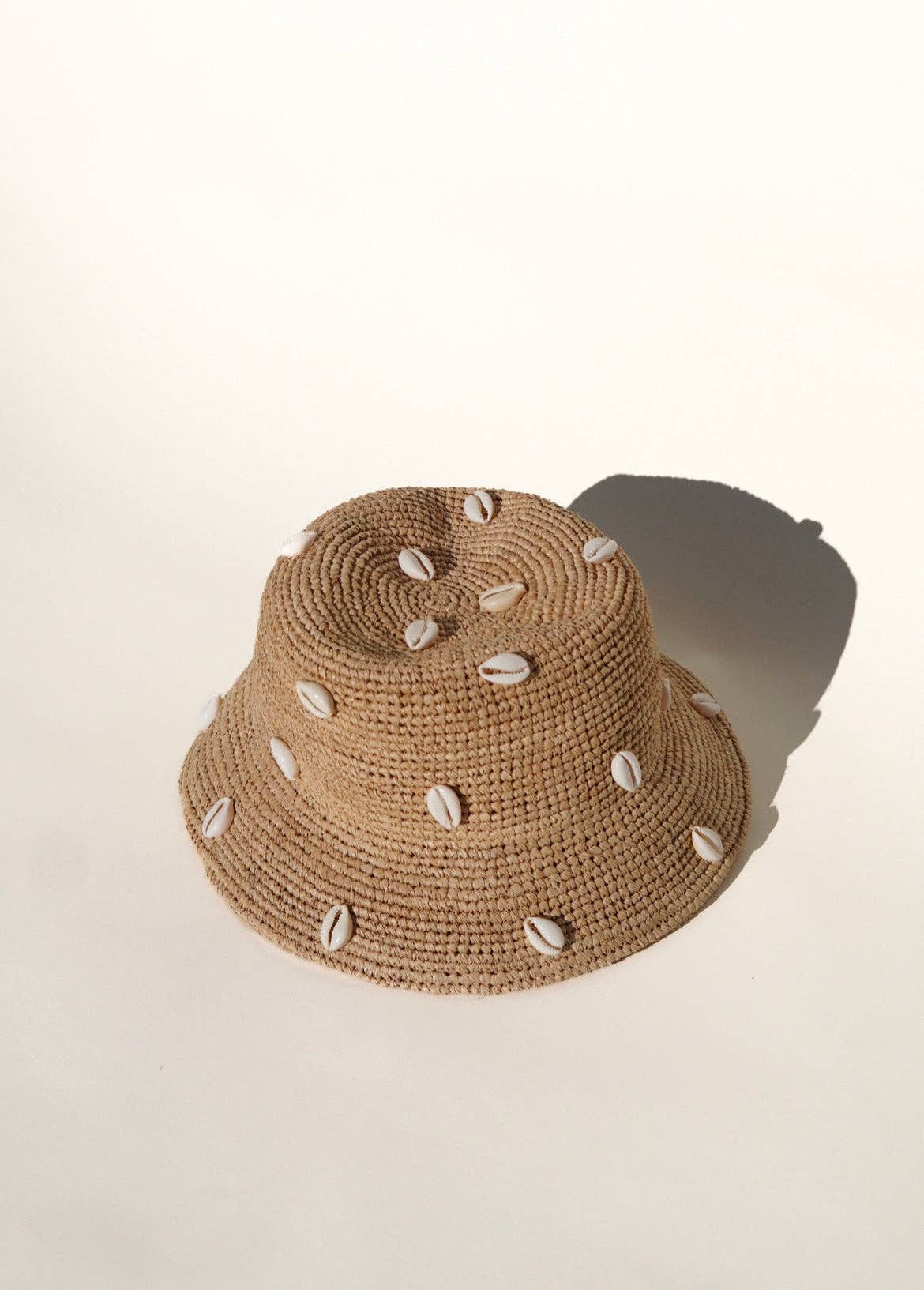Puka Dot - Raffia bucket hat (KIDS): Kid (53cm)
